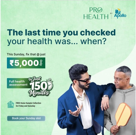 Prohealth — Sunday health check at ₹5,000