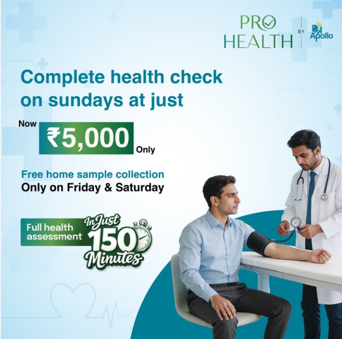 Free home sample collection Friday & Saturday