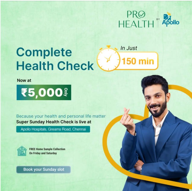 Complete Health Check in just 150 minutes